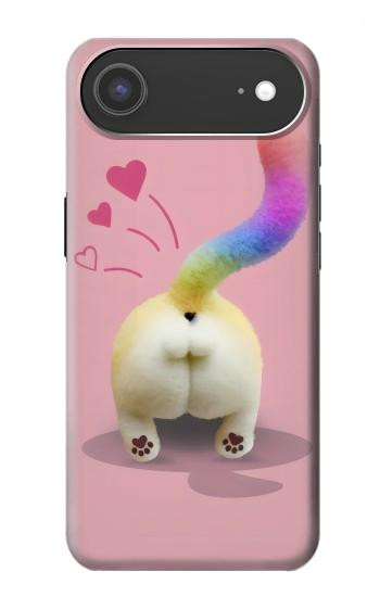 S3923 Cat Bottom Rainbow Tail Case For iPhone Air