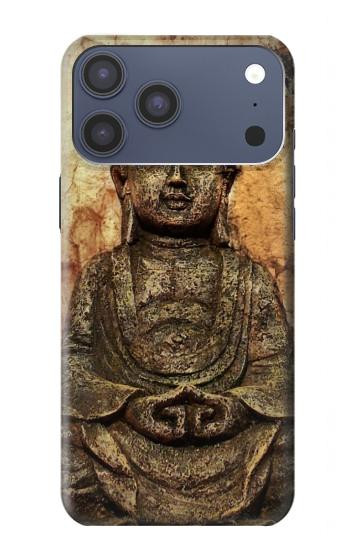 S0344 Buddha Rock Carving Case For iPhone 17 Pro Max, 18 Pro Max
