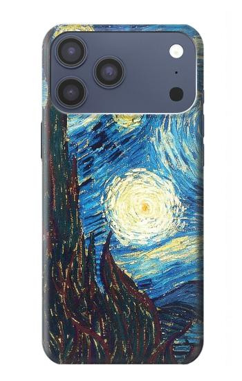 S0582 Van Gogh Starry Nights Case For iPhone 17 Pro Max, 18 Pro Max