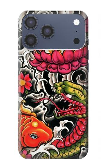 S0605 Yakuza Tattoo Case For iPhone 17 Pro Max, 18 Pro Max