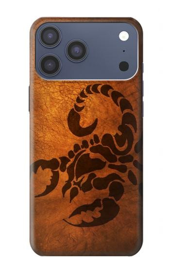 S0683 Scorpion Tattoo Case For iPhone 17 Pro Max, 18 Pro Max