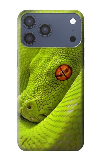 S0785 Green Snake Case For iPhone 17 Pro Max, 18 Pro Max