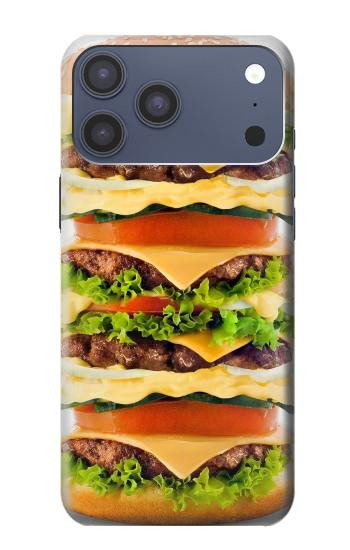 S0790 Hamburger Case For iPhone 17 Pro Max, 18 Pro Max