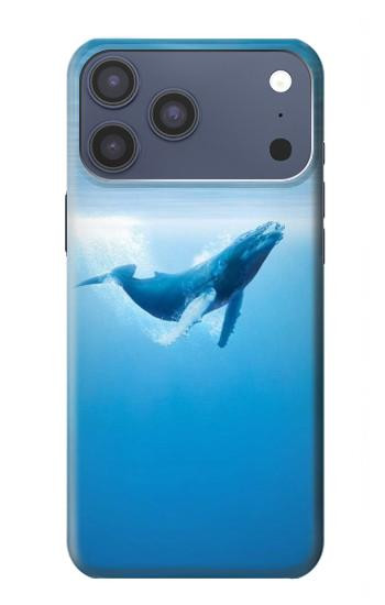 S0843 Blue Whale Case For iPhone 17 Pro Max, 18 Pro Max