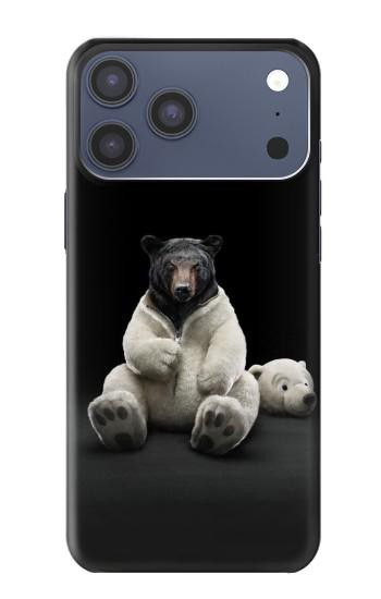 S0878 Black Bear Case For iPhone 17 Pro Max, 18 Pro Max