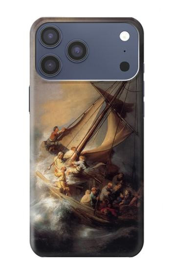 S1091 Rembrandt Christ in The Storm Case For iPhone 17 Pro Max, 18 Pro Max