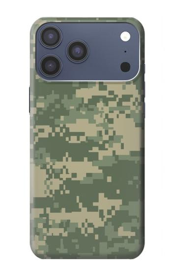 S2173 Digital Camo Camouflage Graphic Printed Case For iPhone 17 Pro Max, 18 Pro Max