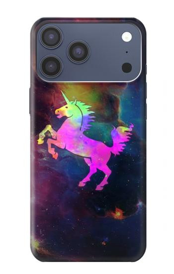 S2486 Rainbow Unicorn Nebula Space Case For iPhone 17 Pro Max, 18 Pro Max