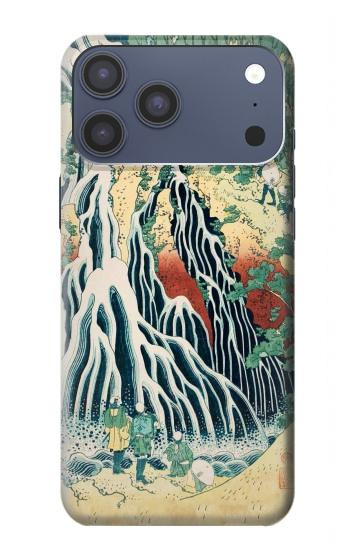 S2491 Hokusai Kirifuri Waterfall at Kurokami Case For iPhone 17 Pro Max, 18 Pro Max
