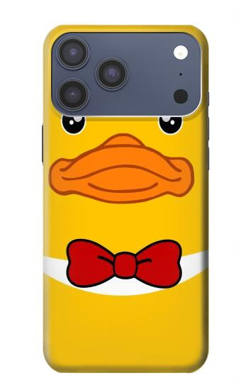 S2760 Yellow Duck Tuxedo Cartoon Case For iPhone 17 Pro Max, 18 Pro Max