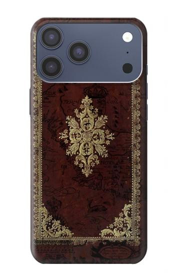 S3014 Vintage Map Book Cover Case For iPhone 17 Pro Max, 18 Pro Max