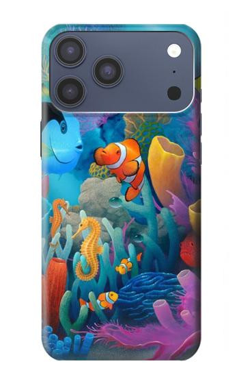 S3227 Underwater World Cartoon Case For iPhone 17 Pro Max, 18 Pro Max