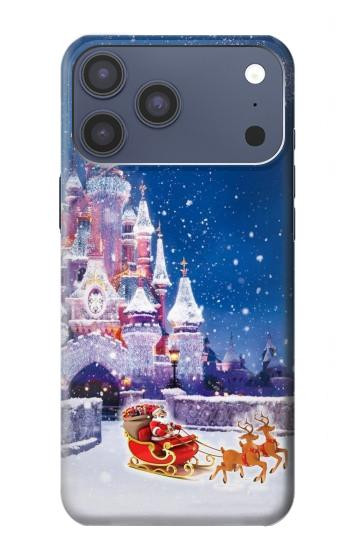 S3282 Santa Xmas Castle Case For iPhone 17 Pro Max, 18 Pro Max