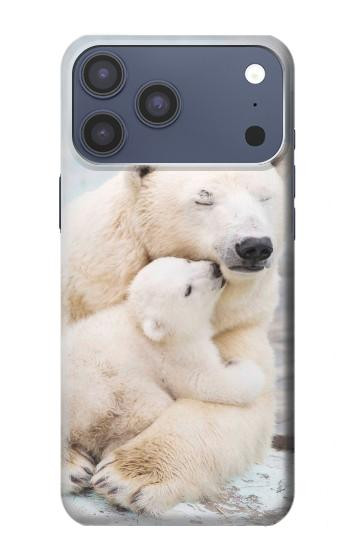 S3373 Polar Bear Hug Family Case For iPhone 17 Pro Max, 18 Pro Max