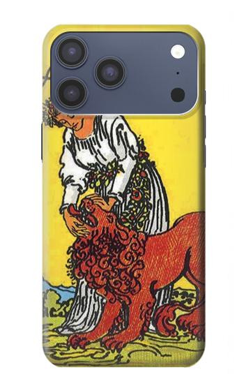 S3458 Strength Tarot Card Case For iPhone 17 Pro Max, 18 Pro Max