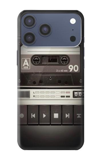 S3501 Vintage Cassette Player Case For iPhone 17 Pro Max, 18 Pro Max