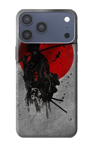 S3517 Japan Flag Samurai Case For iPhone 17 Pro Max, 18 Pro Max