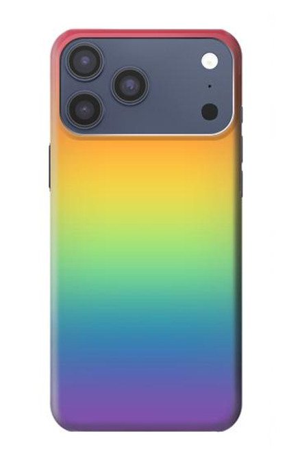 S3698 LGBT Gradient Pride Flag Case For iPhone 17 Pro Max