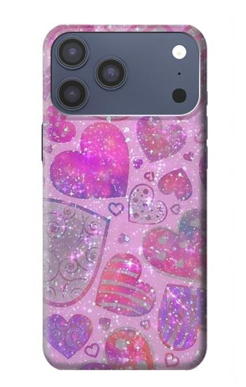 S3710 Pink Love Heart Case For iPhone 17 Pro Max