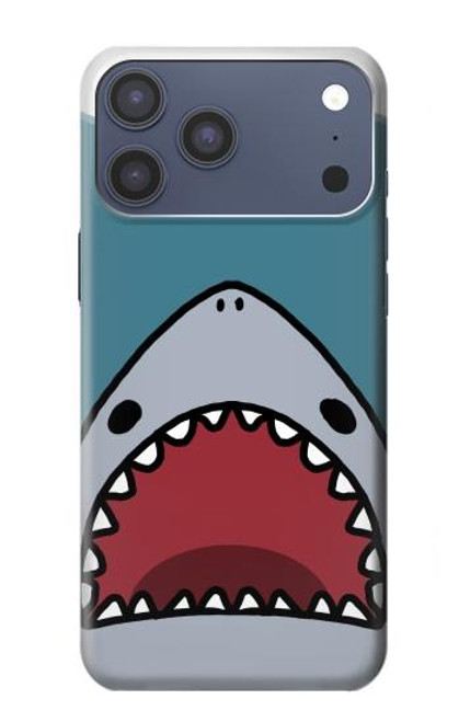 S3825 Cartoon Shark Sea Diving Case For iPhone 17 Pro Max
