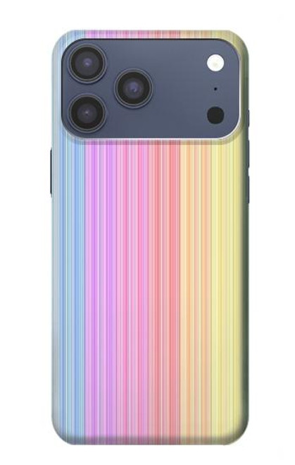 S3849 Colorful Vertical Colors Case For iPhone 17 Pro Max