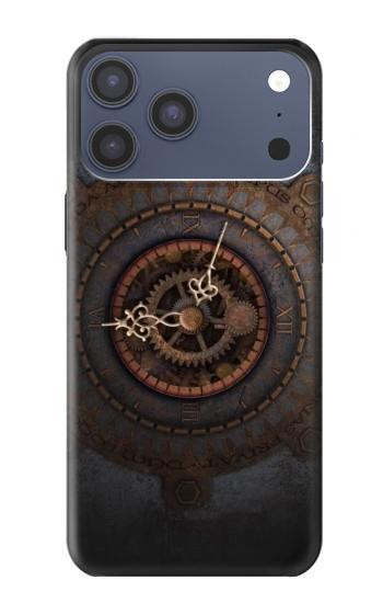 S3908 Vintage Clock Case For iPhone 17 Pro Max, 18 Pro Max