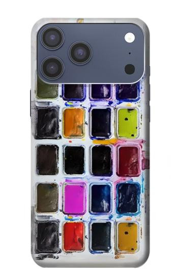 S3956 Watercolor Palette Box Graphic Case For iPhone 17 Pro Max, 18 Pro Max