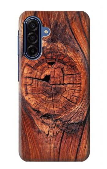 S0603 Wood Graphic Printed Case For Samsung Galaxy A17, A18