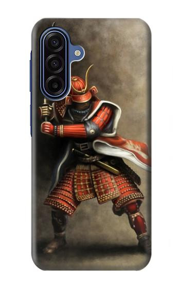 S0796 Japan Red Samurai Case For Samsung Galaxy A17, A18
