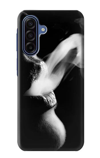 S0917 Sexy Lip Girl Smoking Case For Samsung Galaxy A17