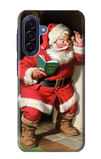 S1417 Santa Claus Merry Xmas Case For Samsung Galaxy A17, A18
