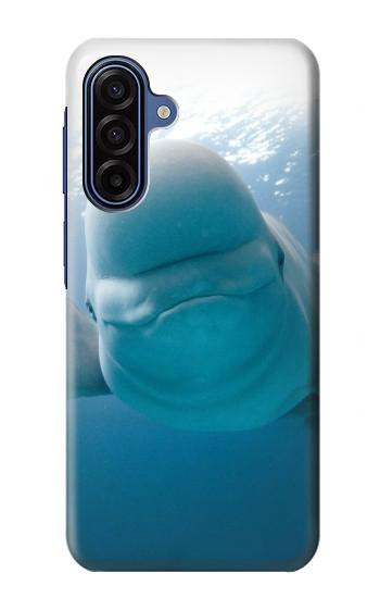 S1801 Beluga Whale Smile Whale Case For Samsung Galaxy A17, A18