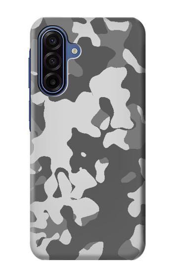 S2186 Gray Camo Camouflage Graphic Printed Case For Samsung Galaxy A17, A18