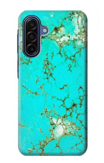 S2377 Turquoise Gemstone Texture Graphic Printed Case For Samsung Galaxy A17, A18