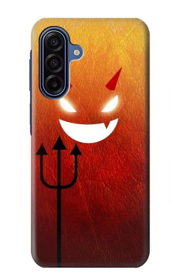 S2454 Red Cute Little Devil Cartoon Case For Samsung Galaxy A17