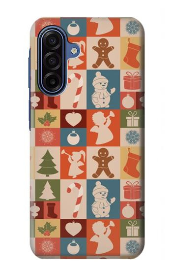 S2854 Cute Xmas Pattern Case For Samsung Galaxy A17