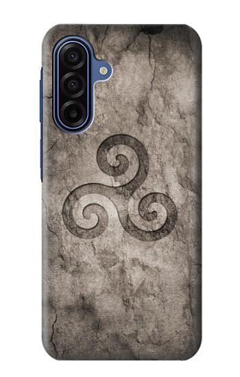 S2892 Triskele Symbol Stone Texture Case For Samsung Galaxy A17, A18