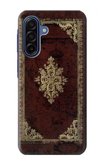 S3014 Vintage Map Book Cover Case For Samsung Galaxy A17, A18