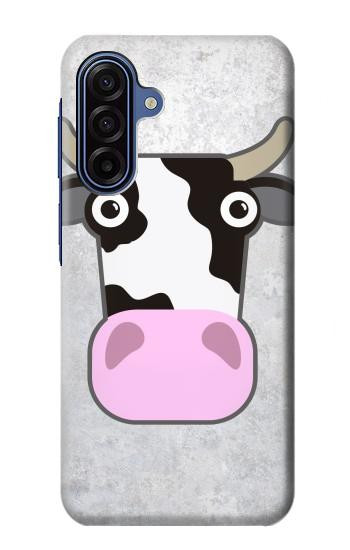 S3257 Cow Cartoon Case For Samsung Galaxy A17, A18