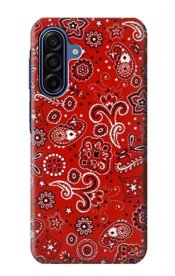 S3354 Red Classic Bandana Case For Samsung Galaxy A17, A18