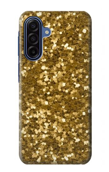S3388 Gold Glitter Graphic Print Case For Samsung Galaxy A17