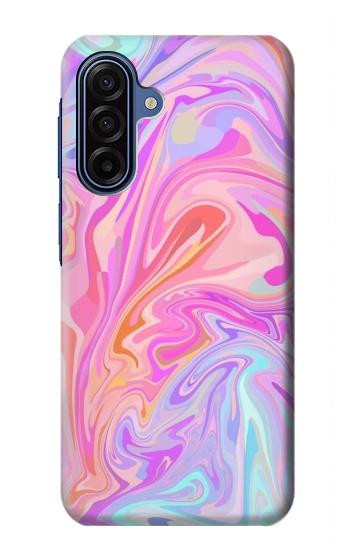 S3444 Digital Art Colorful Liquid Case For Samsung Galaxy A17, A18
