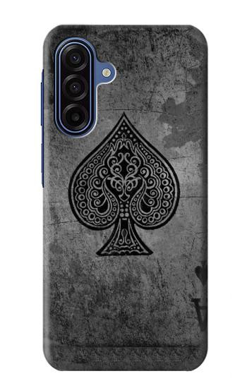 S3446 Black Ace Spade Case For Samsung Galaxy A17, A18