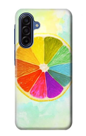 S3493 Colorful Lemon Case For Samsung Galaxy A17, A18