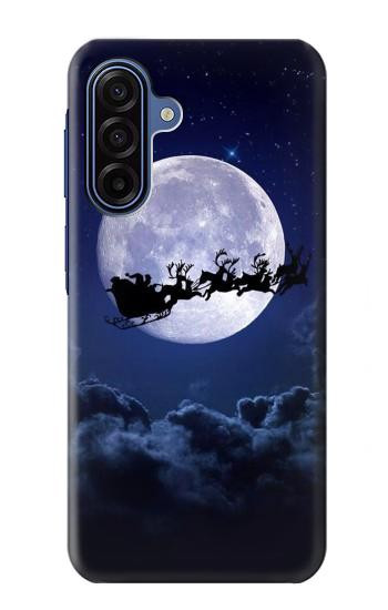 S3508 Xmas Santa Moon Case For Samsung Galaxy A17, A18