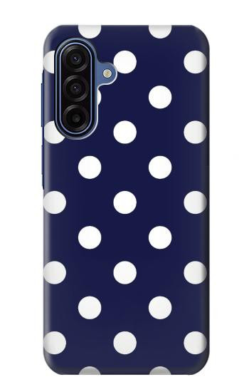 S3533 Blue Polka Dot Case For Samsung Galaxy A17, A18