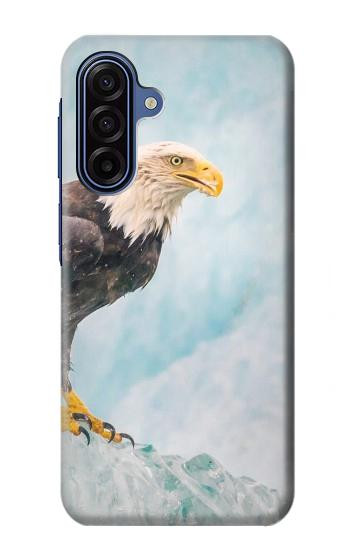 S3843 Bald Eagle On Ice Case For Samsung Galaxy A17, A18