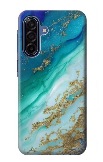 S3920 Abstract Ocean Blue Color Mixed Emerald Case For Samsung Galaxy A17