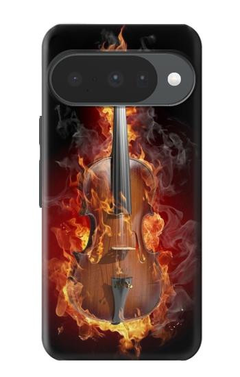 S0864 Fire Violin Case For Google Pixel 10, 10 Pro