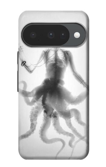 S1432 Skull Octopus X-ray Case For Google Pixel 10, 10 Pro